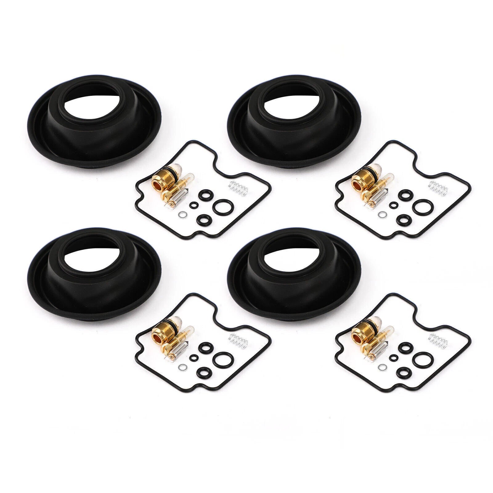 Carburetor Repair Kit Plunger Diaphragm Rubber for Bandit GSF1200 (2001–2005)