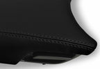 Leather Center Console Armrest Cover for Hyundai Azera (2012–2017) Black