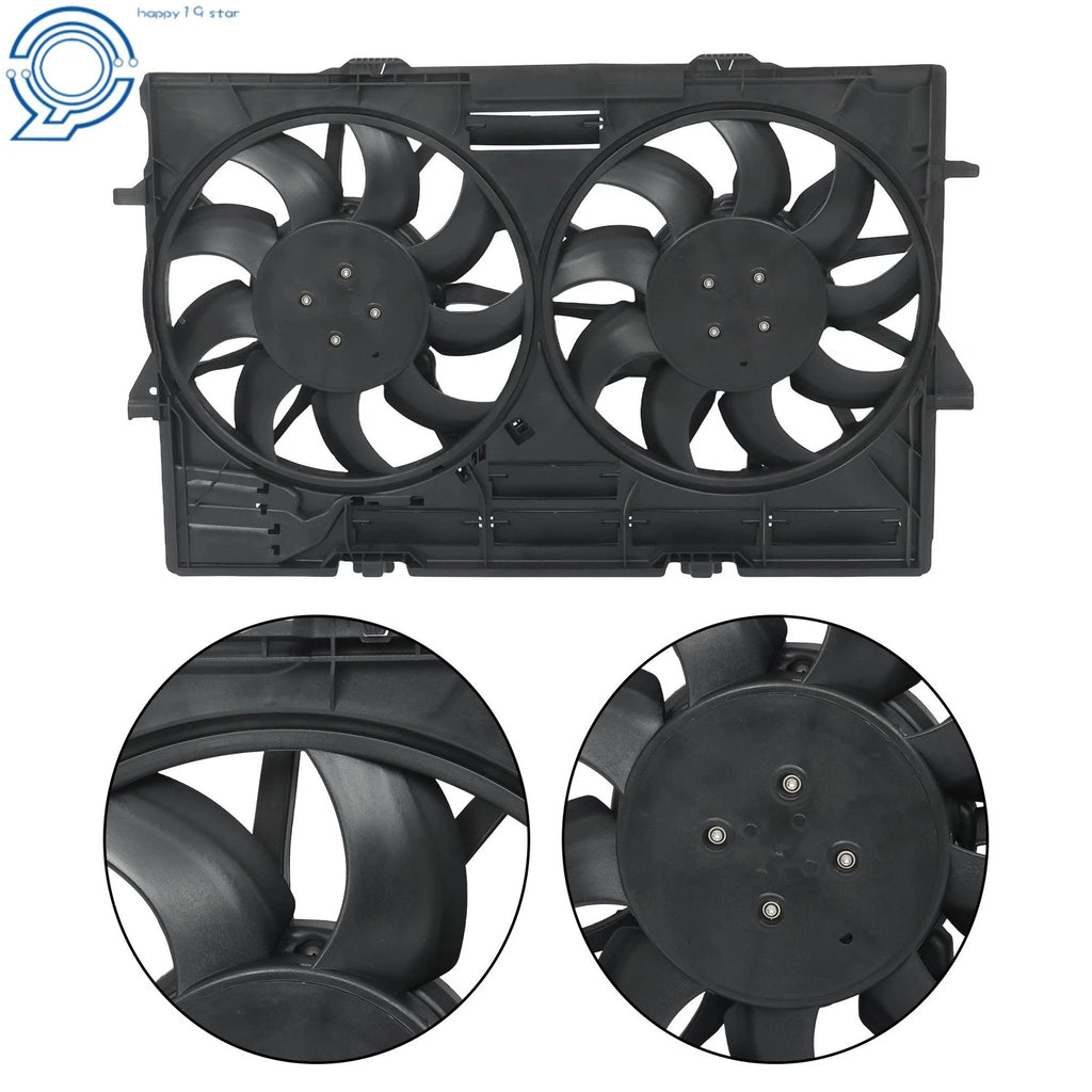 Radiator Cooling Fan Assembly for Porsche Macan (2015–2022) 95B121003