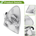 1 Pc Left Corner Signal Light Cover for BMW 3 Series (No. 63136902765) Clear