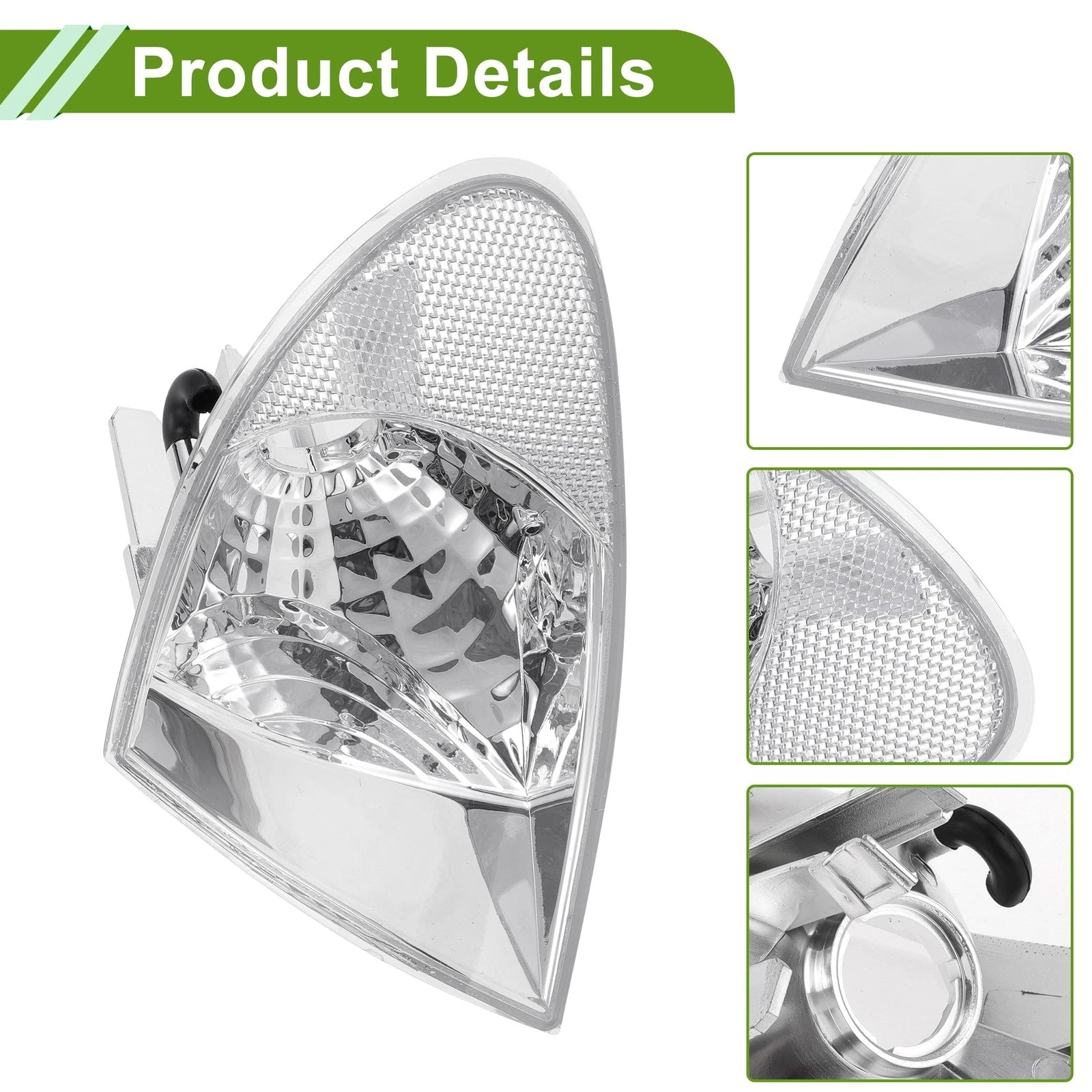 1 Pc Left Corner Signal Light Cover for BMW 3 Series (No. 63136902765) Clear