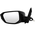Driver Side View Mirror for Honda Civic (2016–2023) Manual Folding Power Black LH
