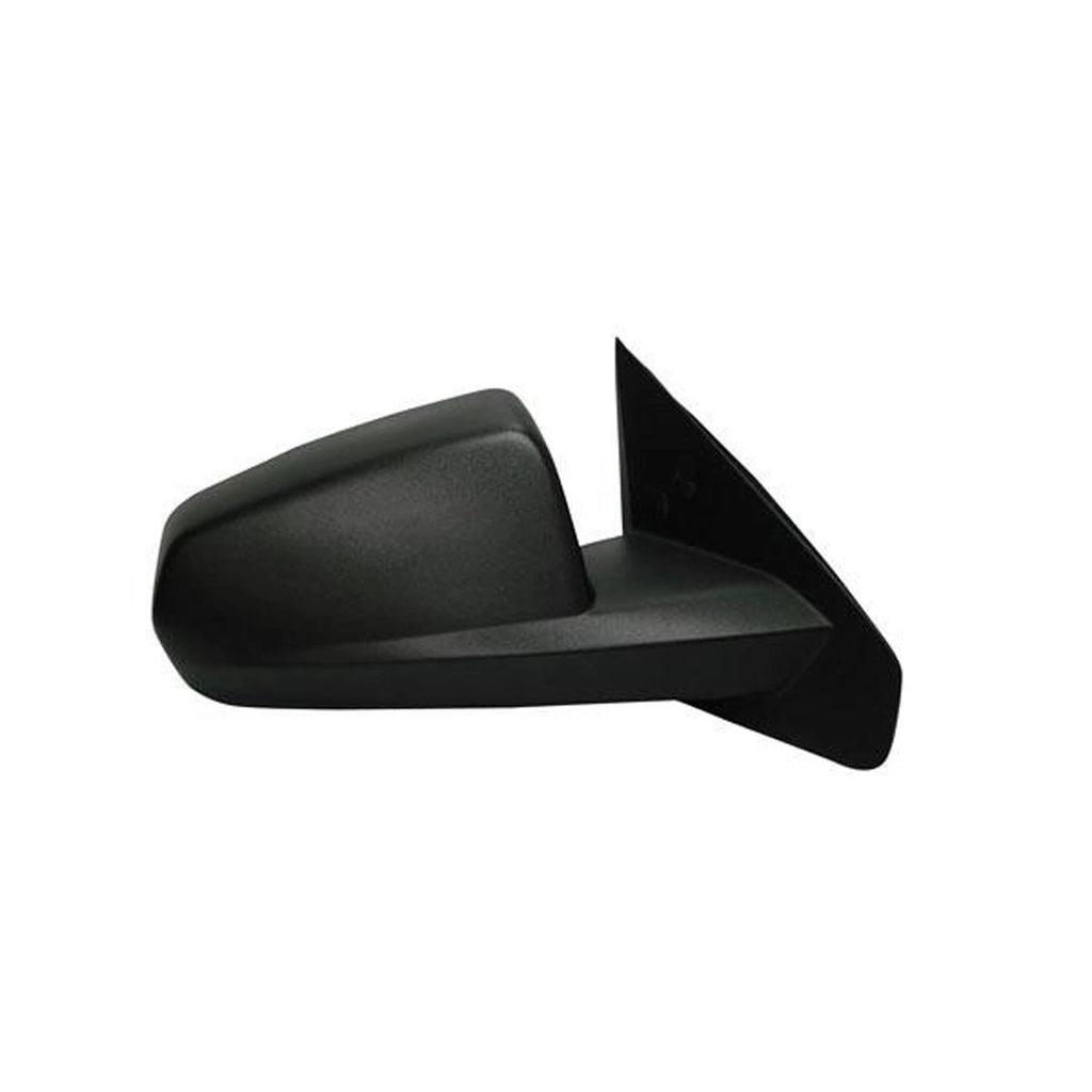 Replacement Textured Passenger Side Power Door Mirror w/o Heated Glass