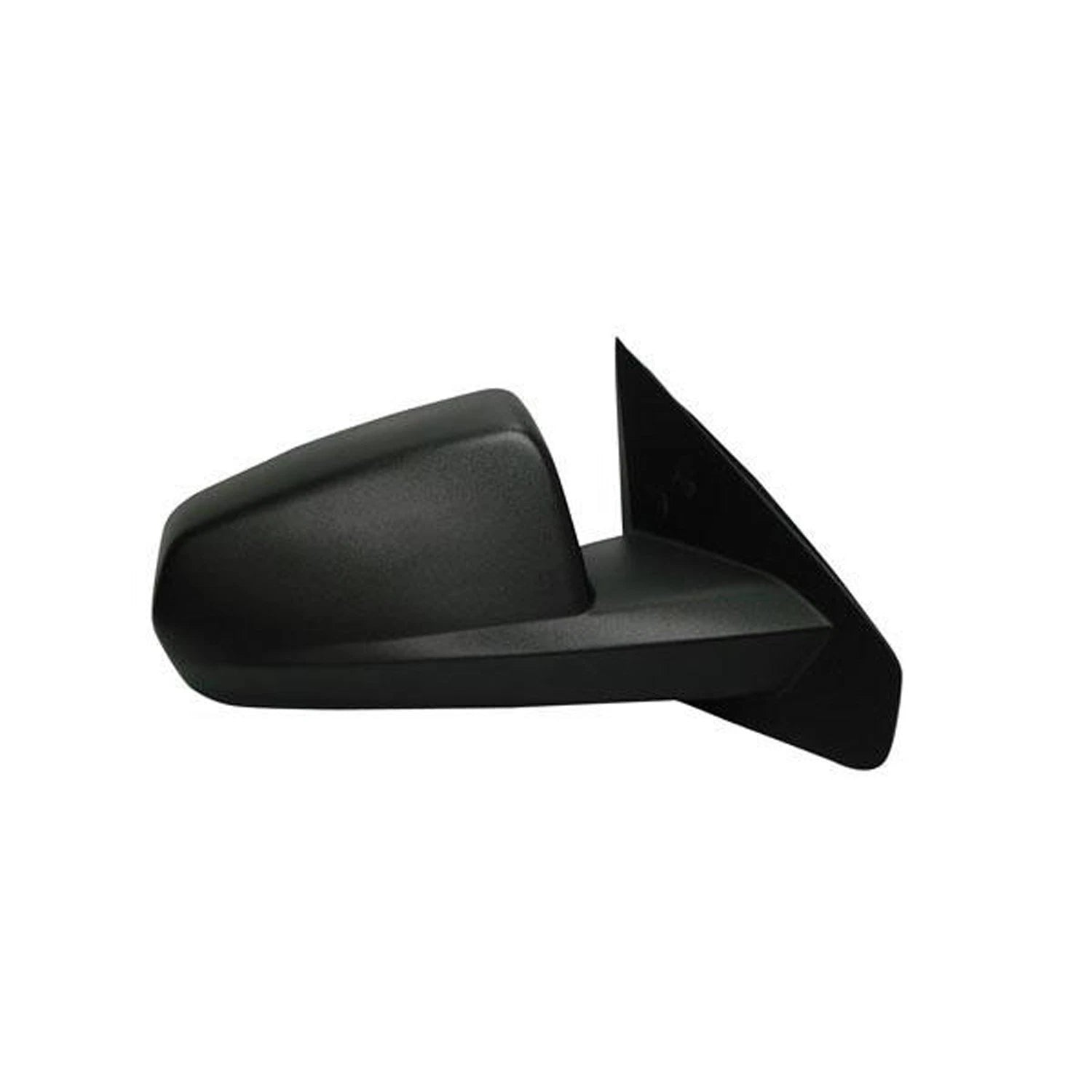 Replacement Textured Passenger Side Power Door Mirror w/o Heated Glass