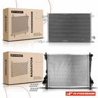 Aluminum Radiator & AC Condenser Cooling Kit for Ford Mustang (2005–2009)