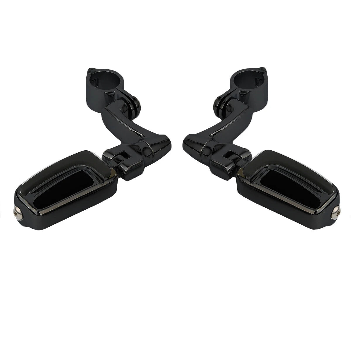 1-1/4" Highway Engine Guard Footpeg Pegs for Harley Touring Road Glide