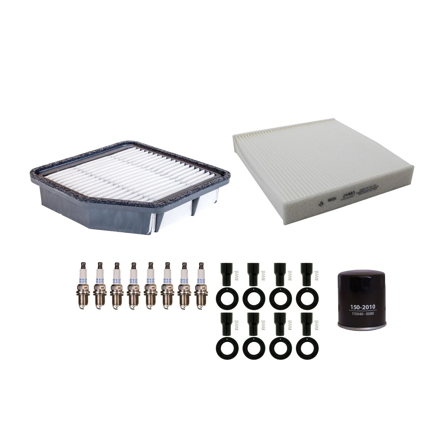 Denso Tune Up Kit & NGK 8 Spark Plugs for Lexus GS430 (2001–2005)