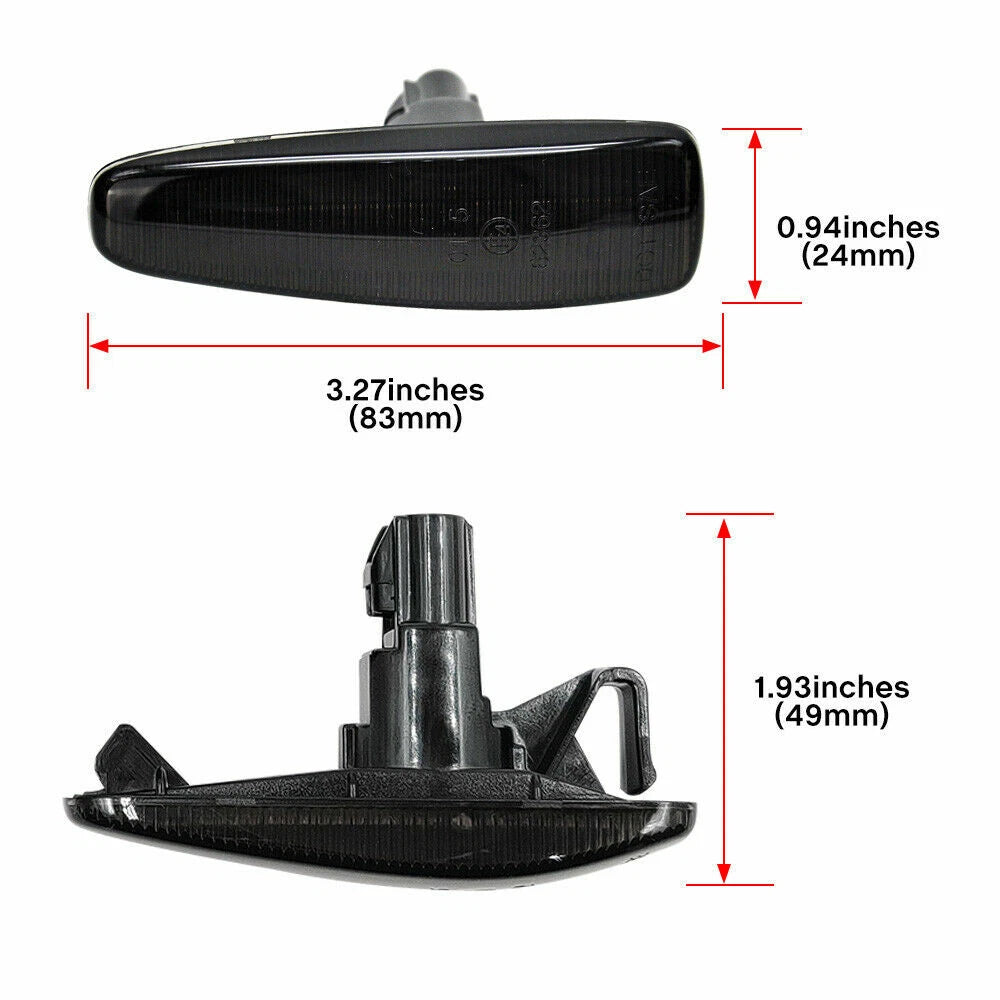 Sequential LED Side Marker Turn Signal Light for Lancer Evo X