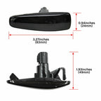 Sequential LED Side Marker Turn Signal Light for Lancer Evo X