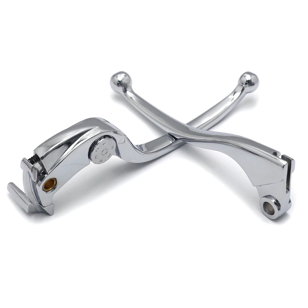 Chrome Brake Clutch Levers for Kawasaki Ninja ZX10R ZX6R Z1000 Z750R (2007–2012)
