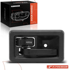 Front Left Black Interior Door Handle for Jeep Wrangler TJ (2003–2006)