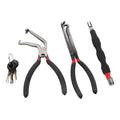 3Pcs Electrical Disconnect Pliers with 8 Terminal Removal Tools for Cars