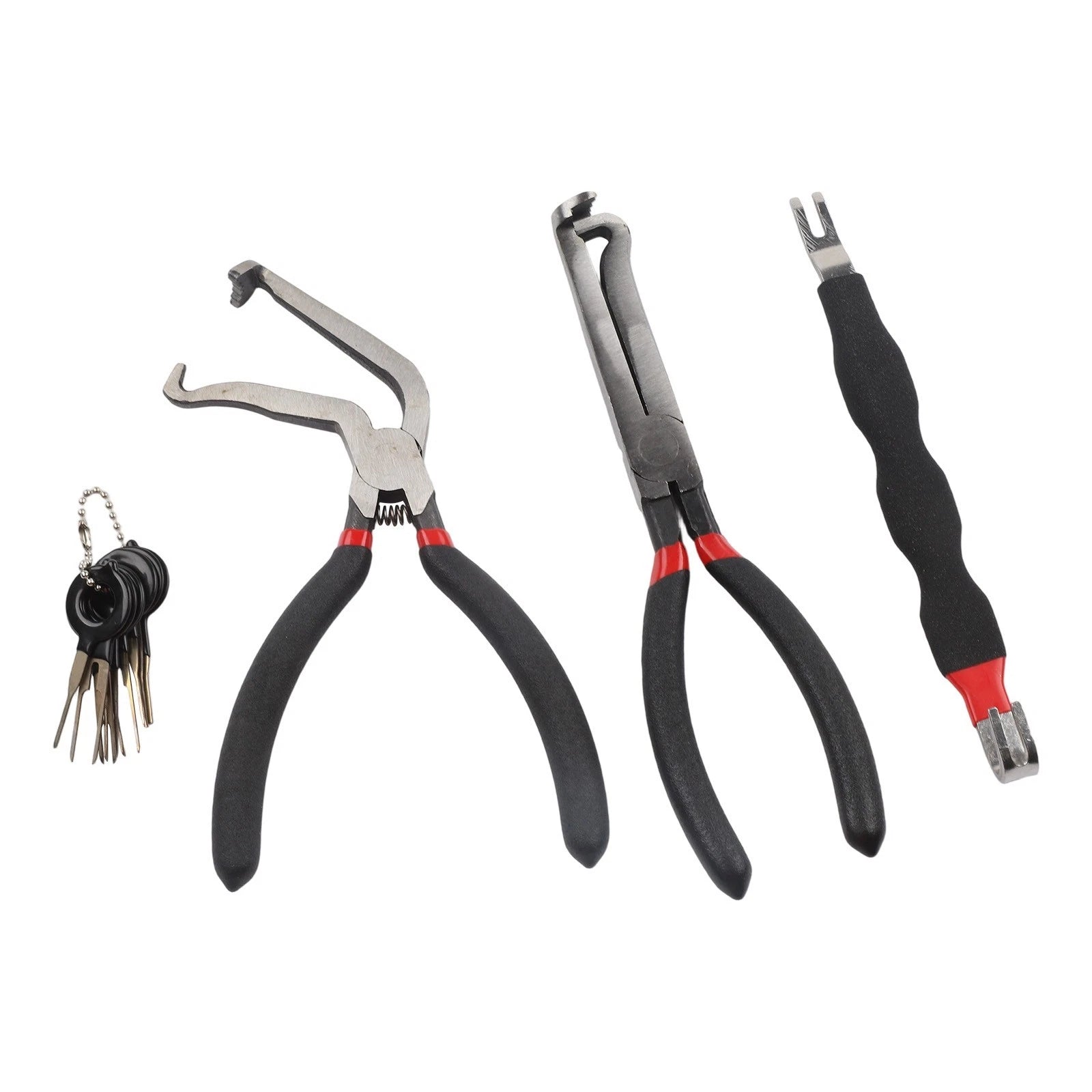 3Pcs Electrical Disconnect Pliers with 8 Terminal Removal Tools for Cars