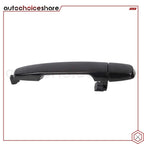 Set of 2 Black Exterior Door Handles for Toyota Corolla (2003–2013)