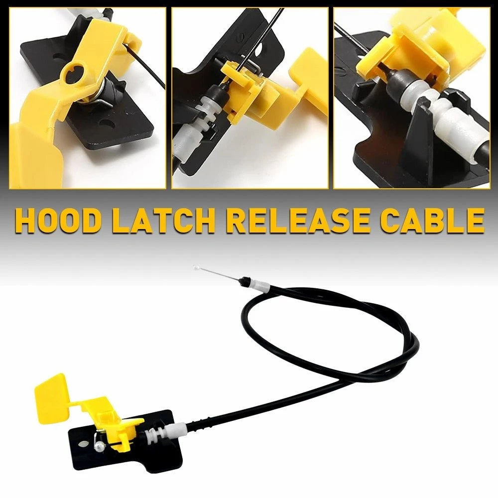 Hood Latch Release Cable Assembly for Jeep Renegade (2015–2023) 912-487, 68247126AA
