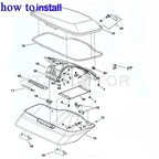5" Stretched Saddlebags with Lid Latch Key for Harley Touring FLT (2014–2020)