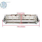 Center Mesh Front Grille for Toyota Tundra (2014-2021) Chrome Plastic