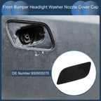 Front Left Washer Nozzle Cover Cap for Audi TT (2016–2023) 1 Pcs Black