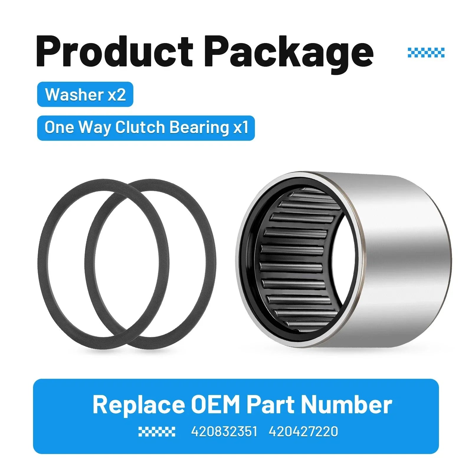 One Way Clutch Bearing for CAN-AM Maverick X3 (2017–2022)