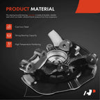 Front Left Steering Knuckle and Hub Bearing for Toyota Camry (2004-2006)