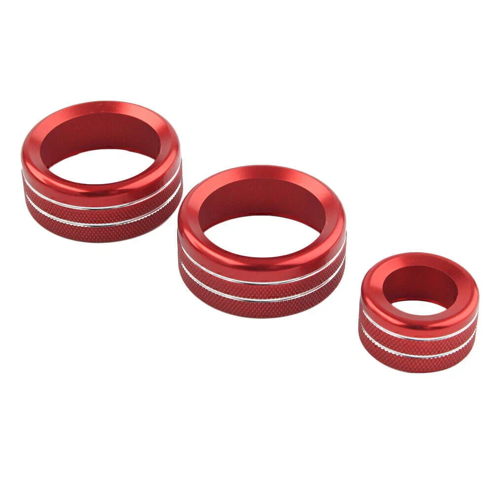 Air Condition Knob Trim Cover Ring for BMW GT X1 X3 X4 X5 X6 (2013-2018)
