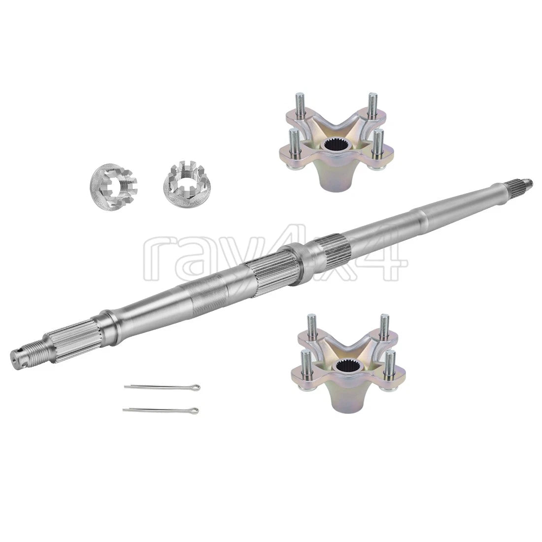 Rear Wheel Axle & Wheel Hub for Honda TRX 250 EX / TRX 250X (2001–2008, 2016–2020)