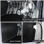 L-Shape LED Headlights for Dodge Ram 1500 2500 3500 (1994–2002)