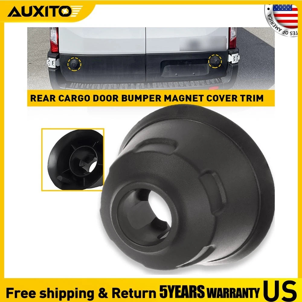 Rear Cargo Door Bumper Magnet Cover Trim for Ford Transit (2015–2019)