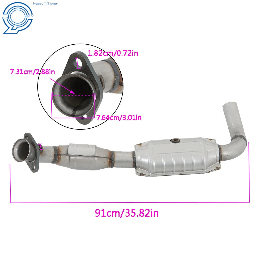 LH Catalytic Converter for Ford Expedition 4WD 4.6L V8 (1999–2002)