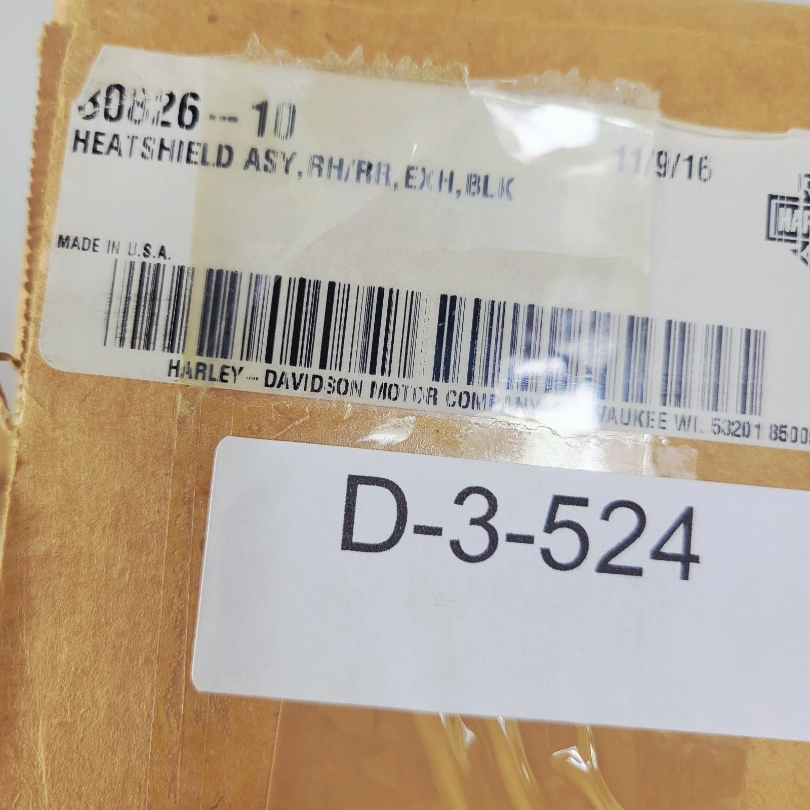 Right Exhaust Heatshield for Harley-Davidson Softail Slim (2016–2017) 80826-10