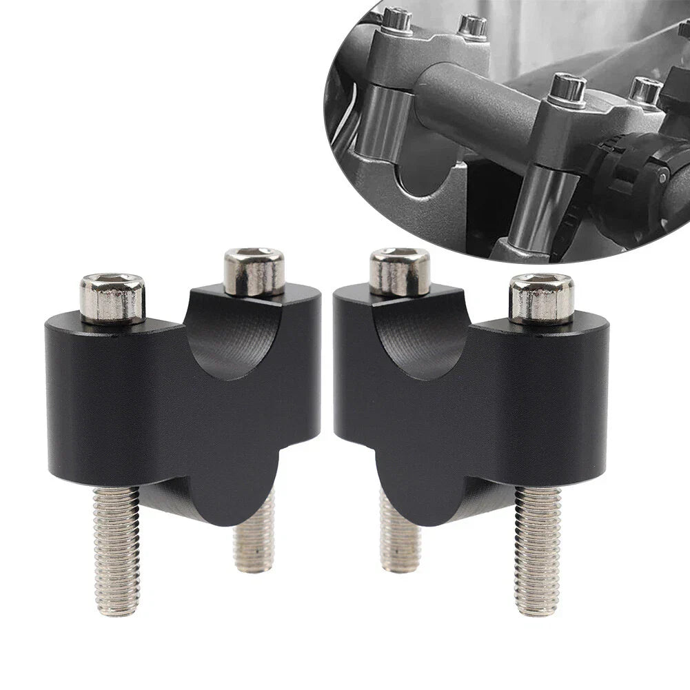 Handlebar Riser Lift Clamps 7/8" 25mm for Honda Suzuki Kawasaki