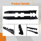 ABS Side Skirt Extension for BMW X3 X4 G01 G02 (2018–2023) Gloss Black