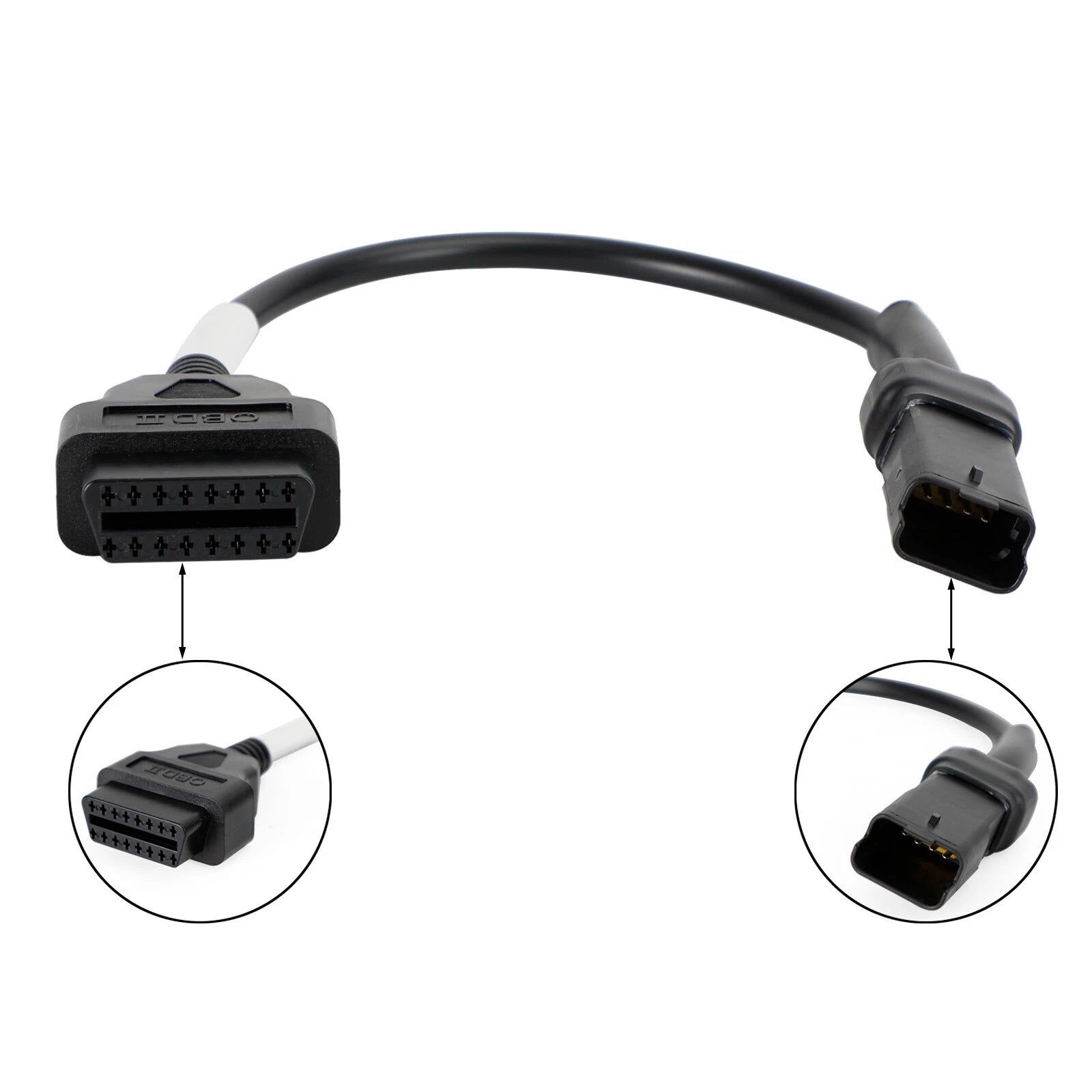 4 Pin to OBD2 Diagnostic Adapter Connector Harness for Ducati Panigale (T9)