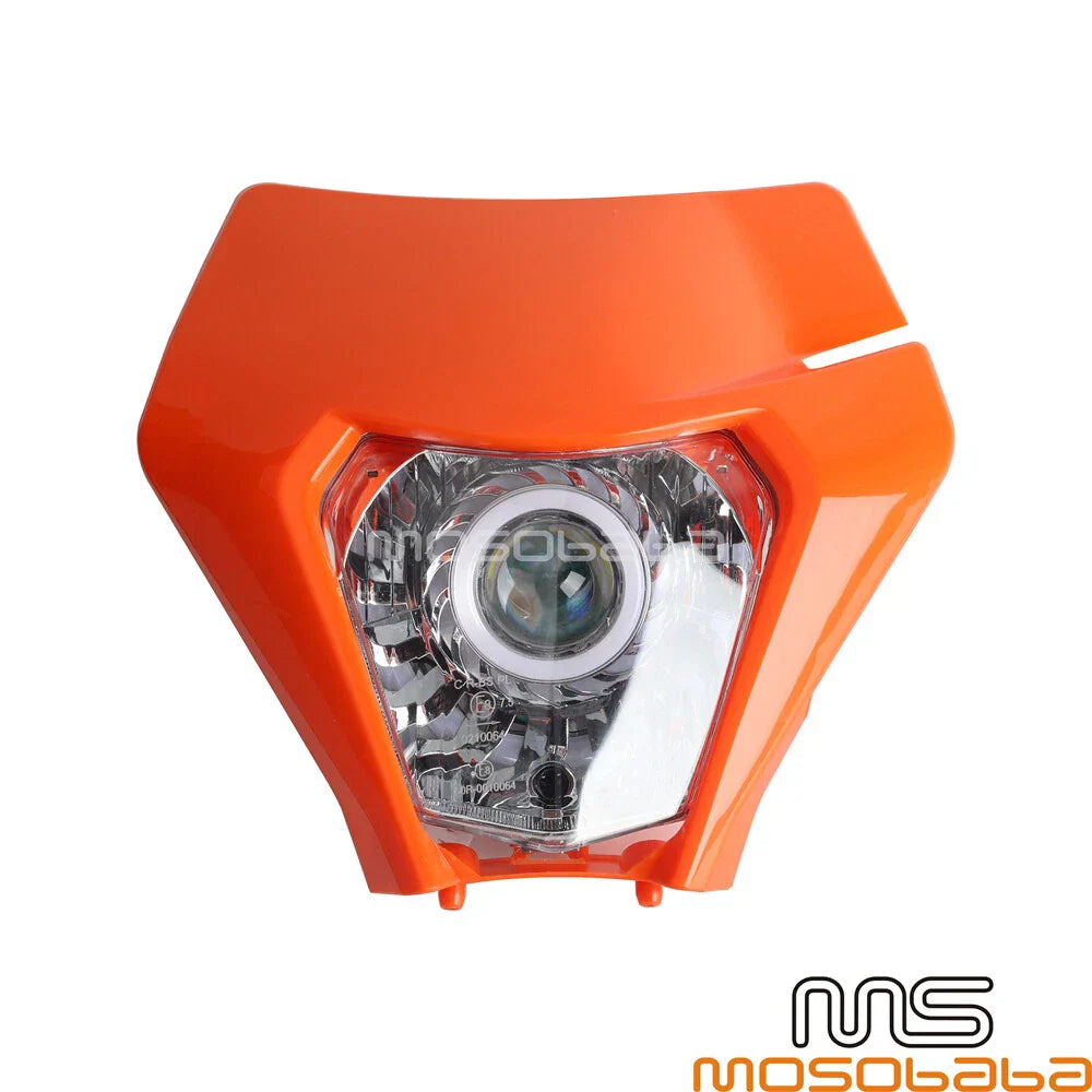 E8 Emark LED Headlight Mask for EXC 300 450 500 Rally Replica Adventure R (90)