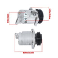 A/C Compressor with Clutch for Chevy Equinox (2010-2011) GMC Terrain (2010-2015) 2.4L