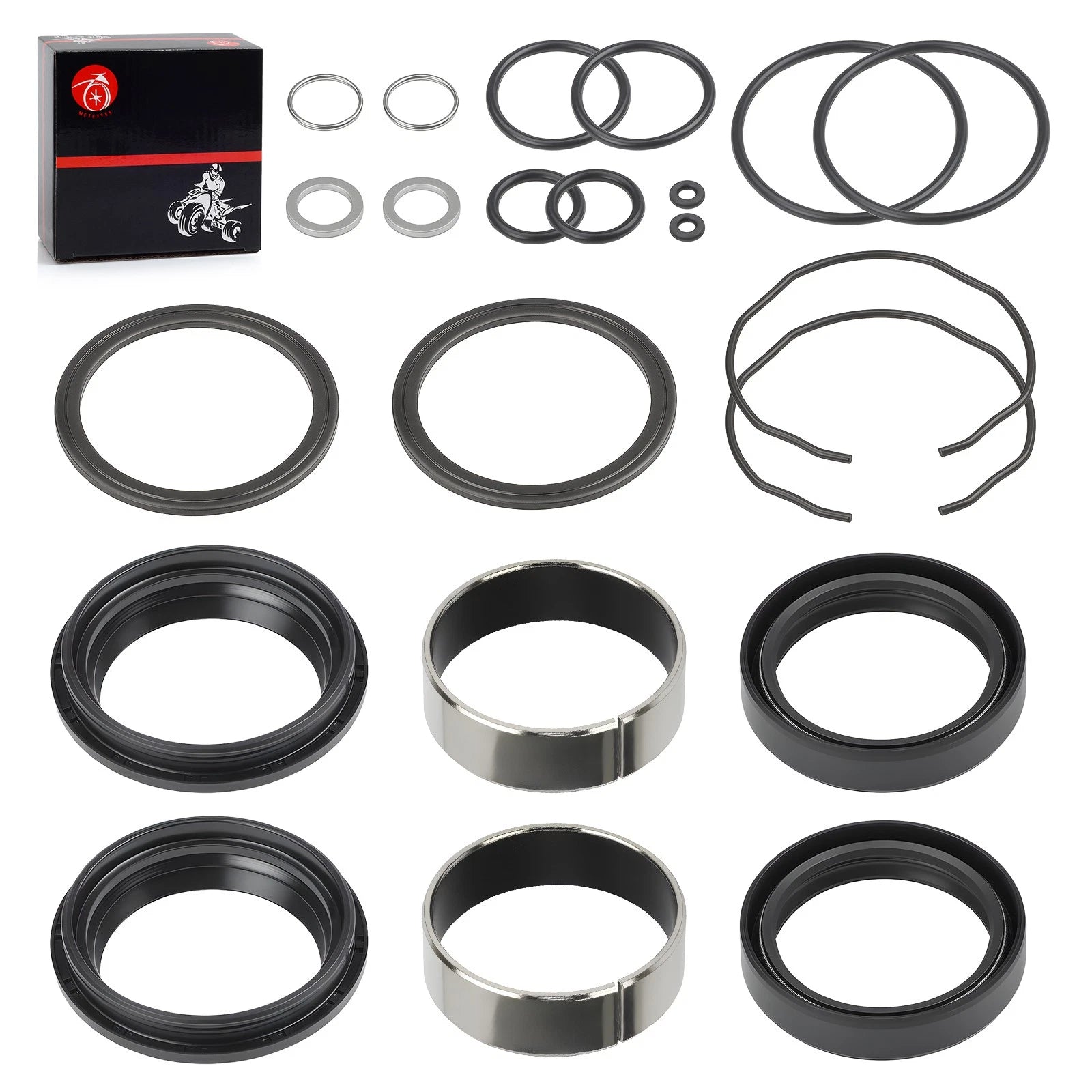 Fork Bushing Dust & Oil Seals for Suzuki GSXR600 GSXR750 (2004–2005)