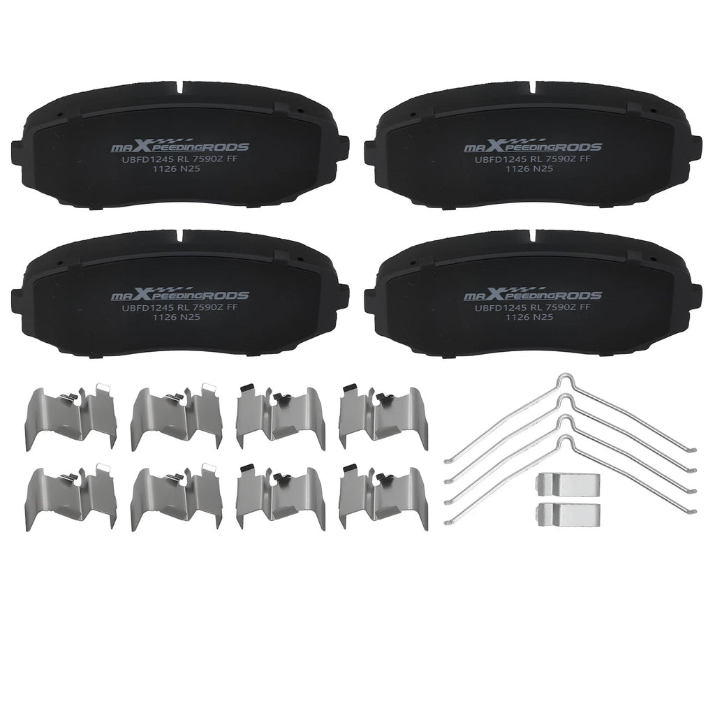 Front Ceramic Brake Pads Kit for Mazda CX-5 (2019–2025) Lincoln MKX (2007–2015)