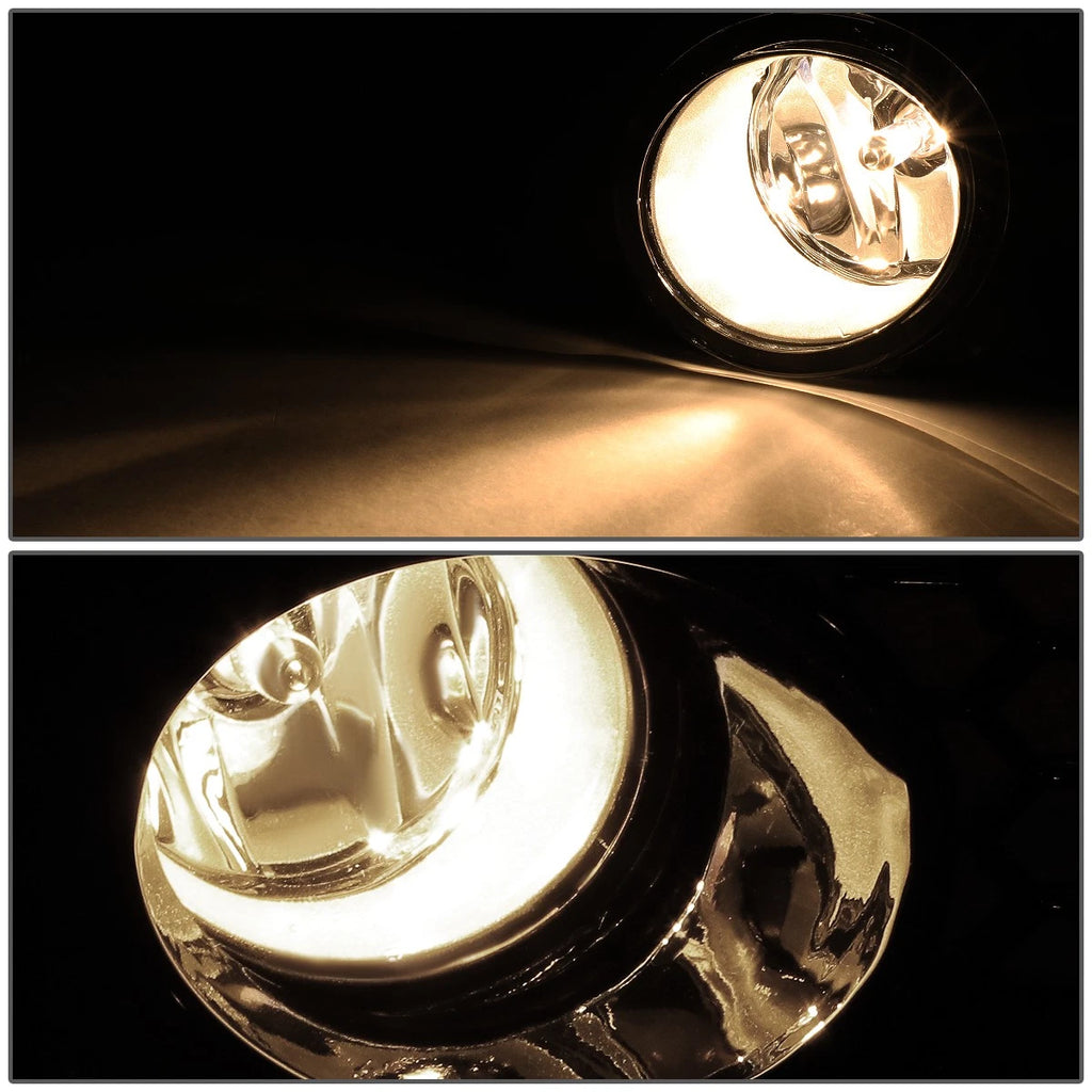 Pair of Fog Lights with Bezel & Switch for Toyota Scion Corolla iM (2016–2018)