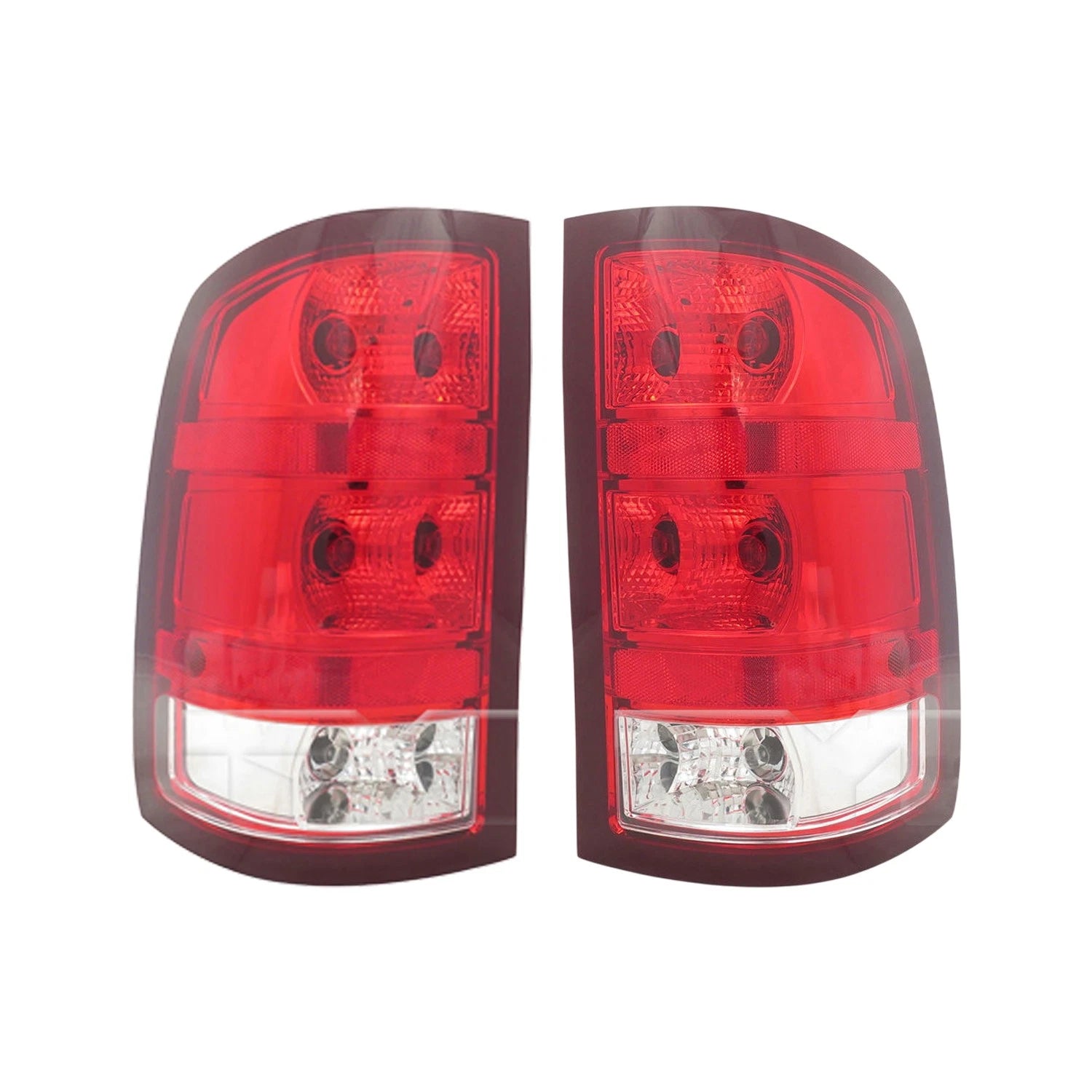 Set of 2 TYC Tail Light Lamp Assembly for GMC Sierra 1500 2500 3500 HD (2007–2014)