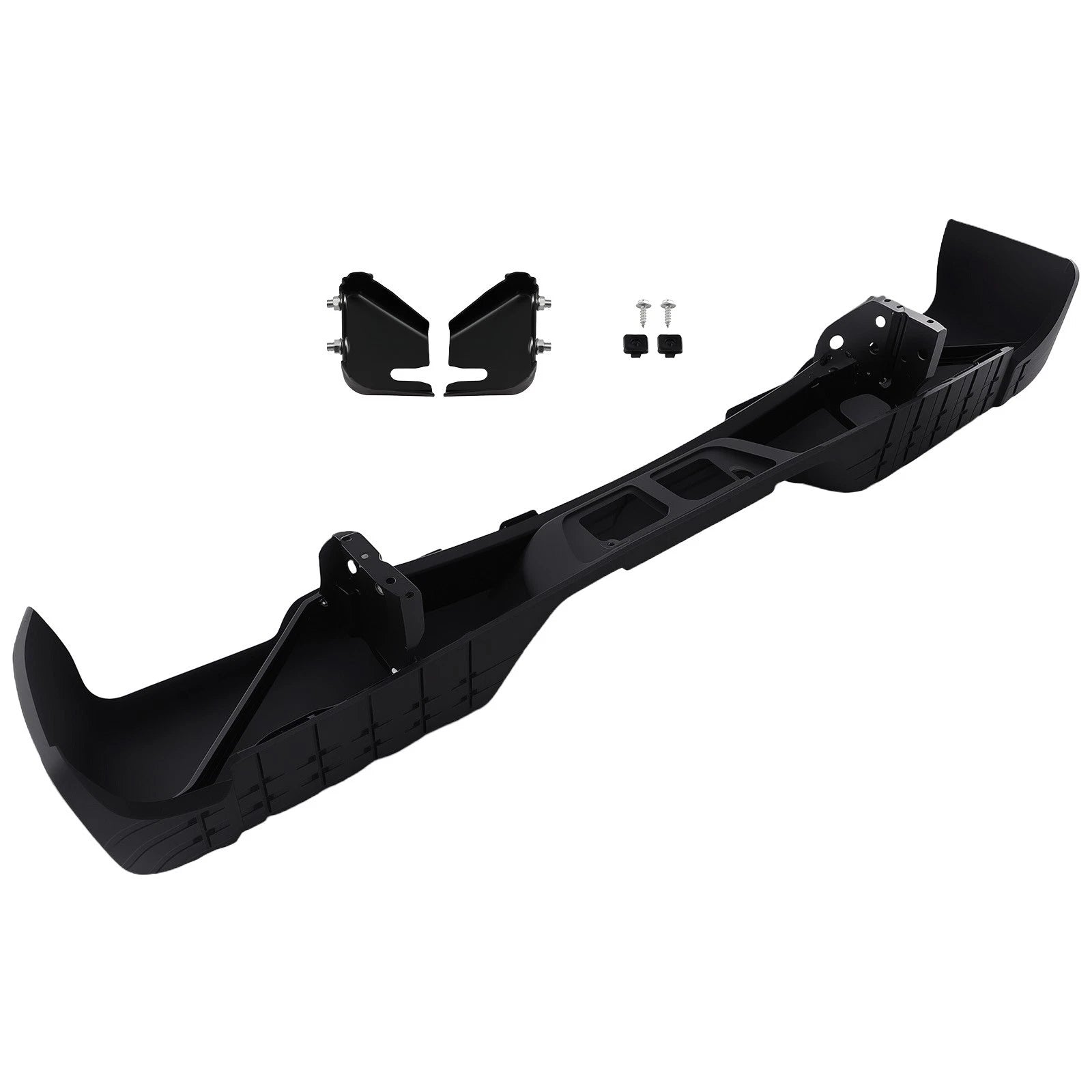 Black Rear Bumper for Toyota Tundra (2007–2013) TO1197100 Steel Bolt-On