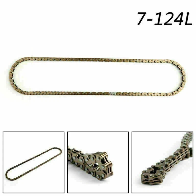 Timing Cam Chain 124L for Kawasaki Ninja 250 250R Eliminator 250 (2008–2012)