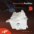 Windshield Washer Reservoir Tank with Bracket for Toyota Highlander (2011â2023)