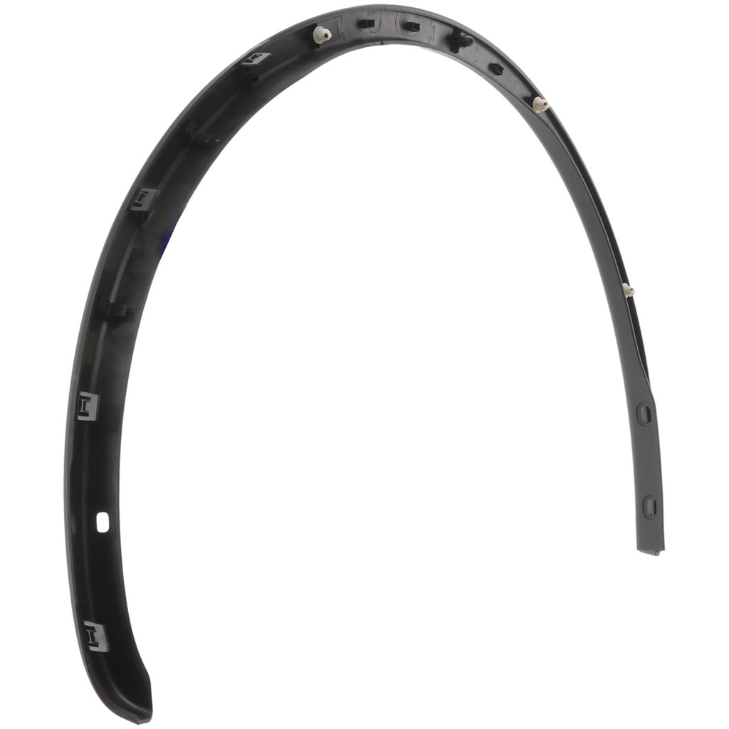 Front Wheel Opening Molding for Infiniti EX35 (2008–2012) Textured Black