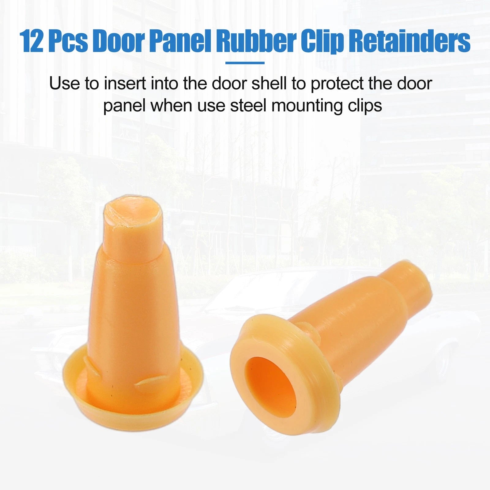 24pcs Front Door Panel Frame Plug Clip for Chevy Camaro Nova Impala (1967–2021)