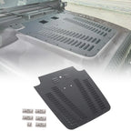 Vented Hood Louver for Jeep Wrangler TJ/LJ (2003–2006) Black