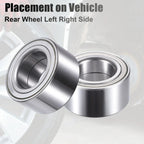 1 Pcs Rear Left Right Wheel Bearing for BMW 128i (2008-2013)