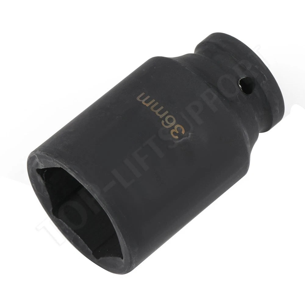9-Piece Deep Impact Socket Kit for Axle Hub Nut (1/2" Drive, 29-38mm)
