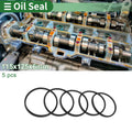 Set of 5 Oil Seal Rotary Shaft Seal NBR Rubber 115x125x6mm