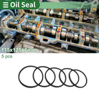 Set of 5 Oil Seal Rotary Shaft Seal NBR Rubber 115x125x6mm