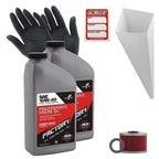 2X 10W40 Oil Change Kit for Kawasaki KL250 KLX250